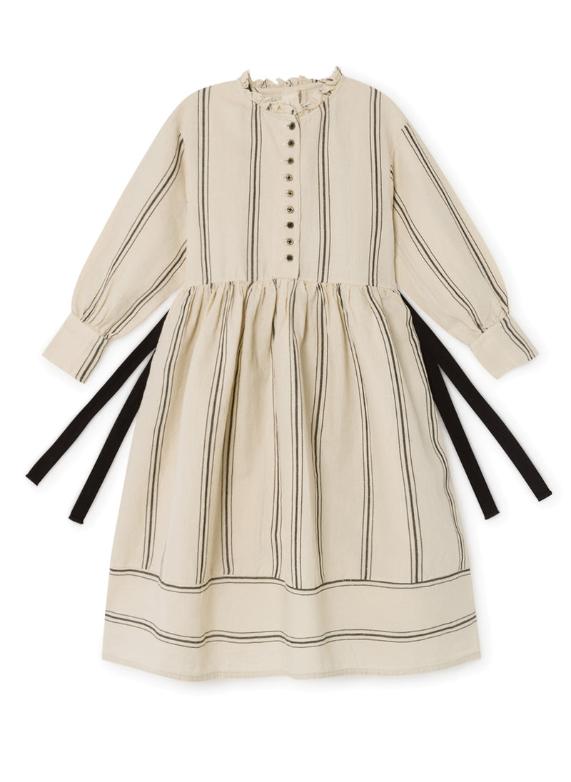 Little Creative Factory The Makers Stripes Dress in Cream