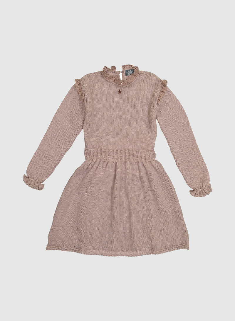 Tocoto Vintage Knitted Dress in Pink