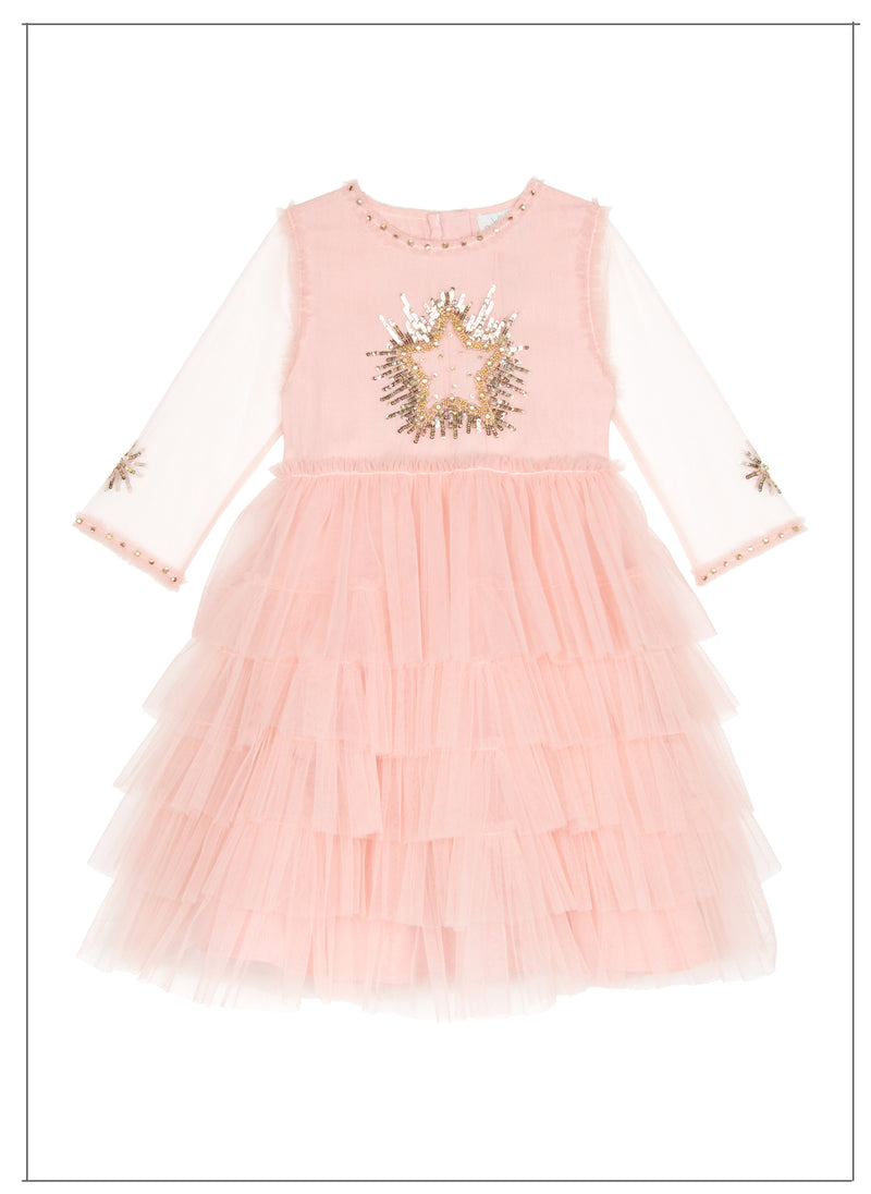 Wild and Gorgeous Moon Dance Dress in Dusty Pink