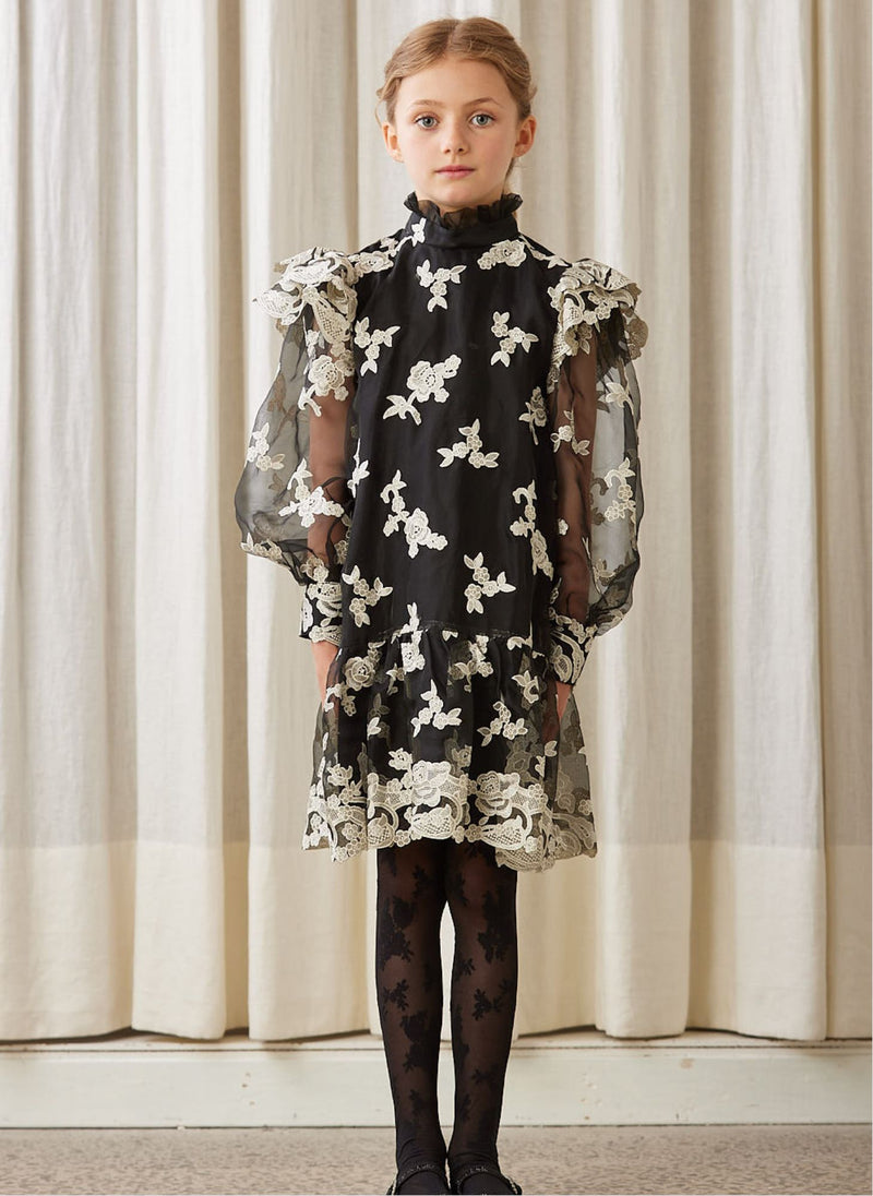Chic Modern Sparking Beading High Low Black Organza Homecoming Dress –  Pgmdress