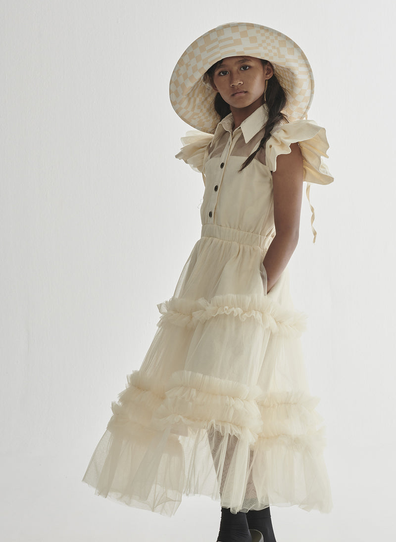 Little Creative Factory Wednesday Tulle Long Dress