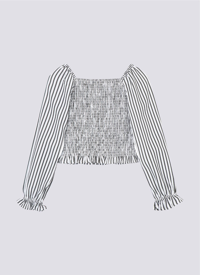 Habitual Kids Twisted Front Woven Top
