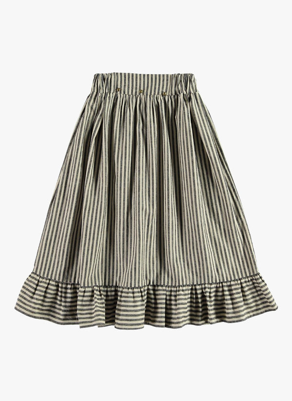 Belle Chiara Striped Ruffle Skirts