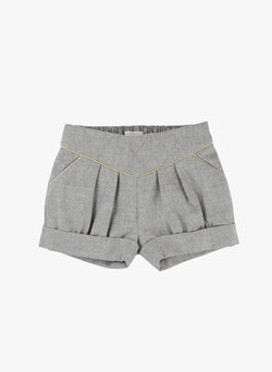 Chloe Baby/Kids Quilted Shorts with Piping Details