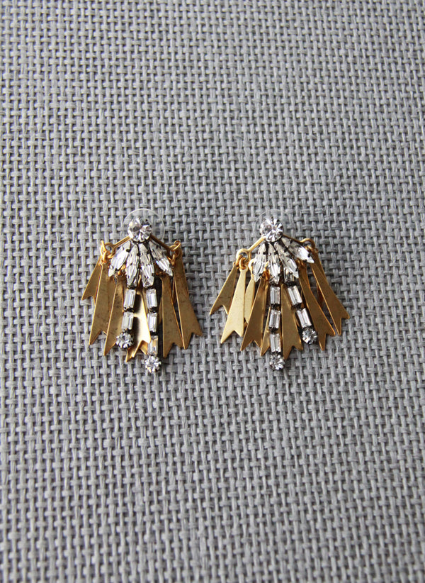 Elizabeth Cole Jewelry Crystal Earrings - S16E31