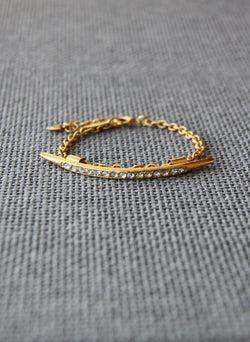Elizabeth Cole Jewelry Kendra Bracelet in Crystal  - F15B13-CR