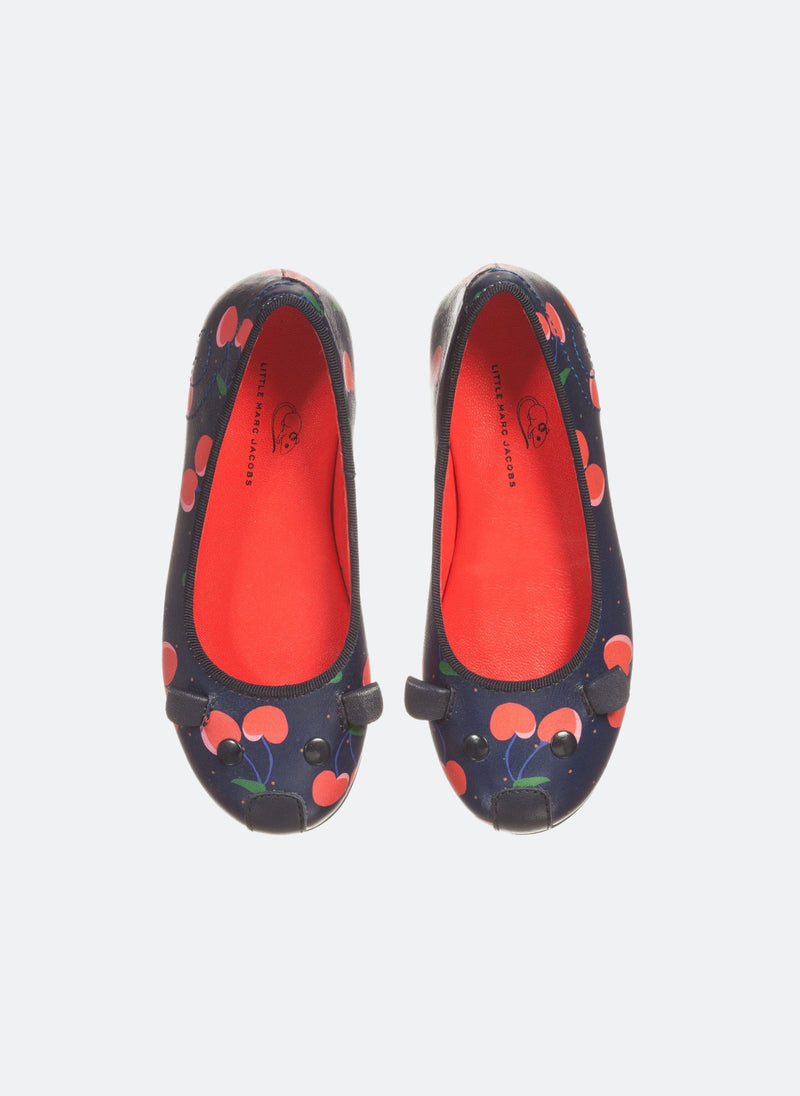 Little Marc Jacobs Leather Mouse Ballerina