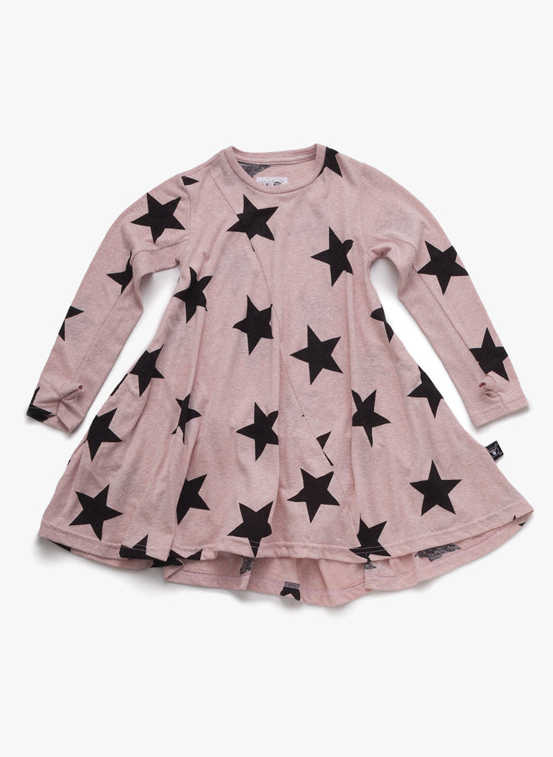 Nununu 360 Star Dress in Powder Pink