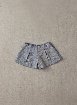 Nellystella Jess Shorts in Light Grey Foil - N15F202