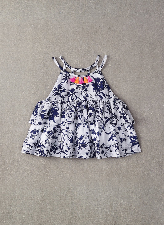 Nellystella Rommi Blouse in Floral Motif