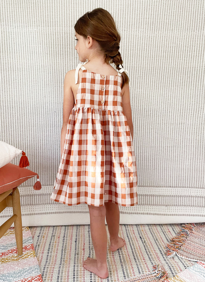 Petite Lucette Penelope Seersucker Dress