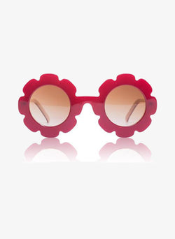 Sons and Daughters Pixie Sunglasses in Syrah Red