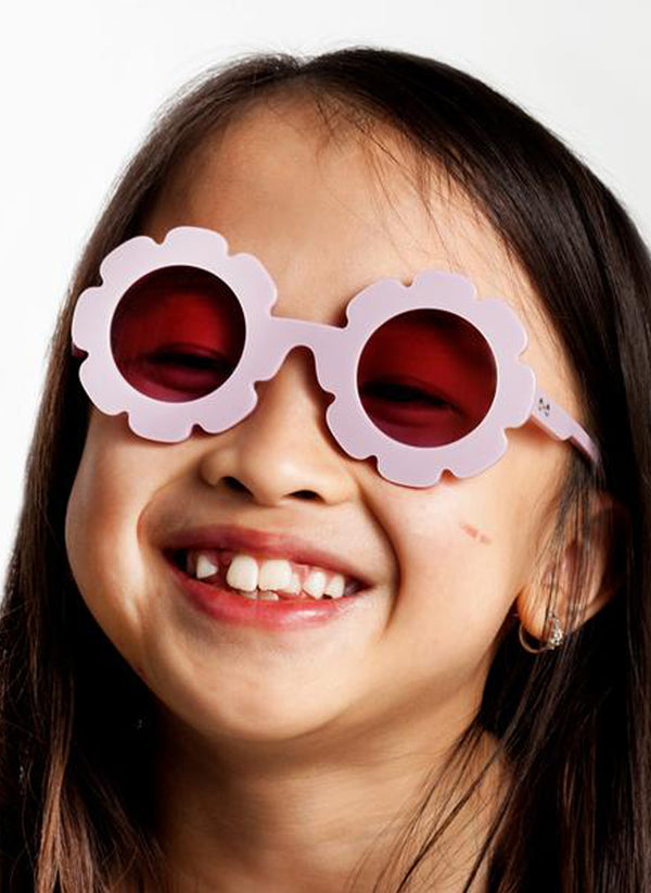 Sons and Daughters Pixie Sunglasses in Syrah Red