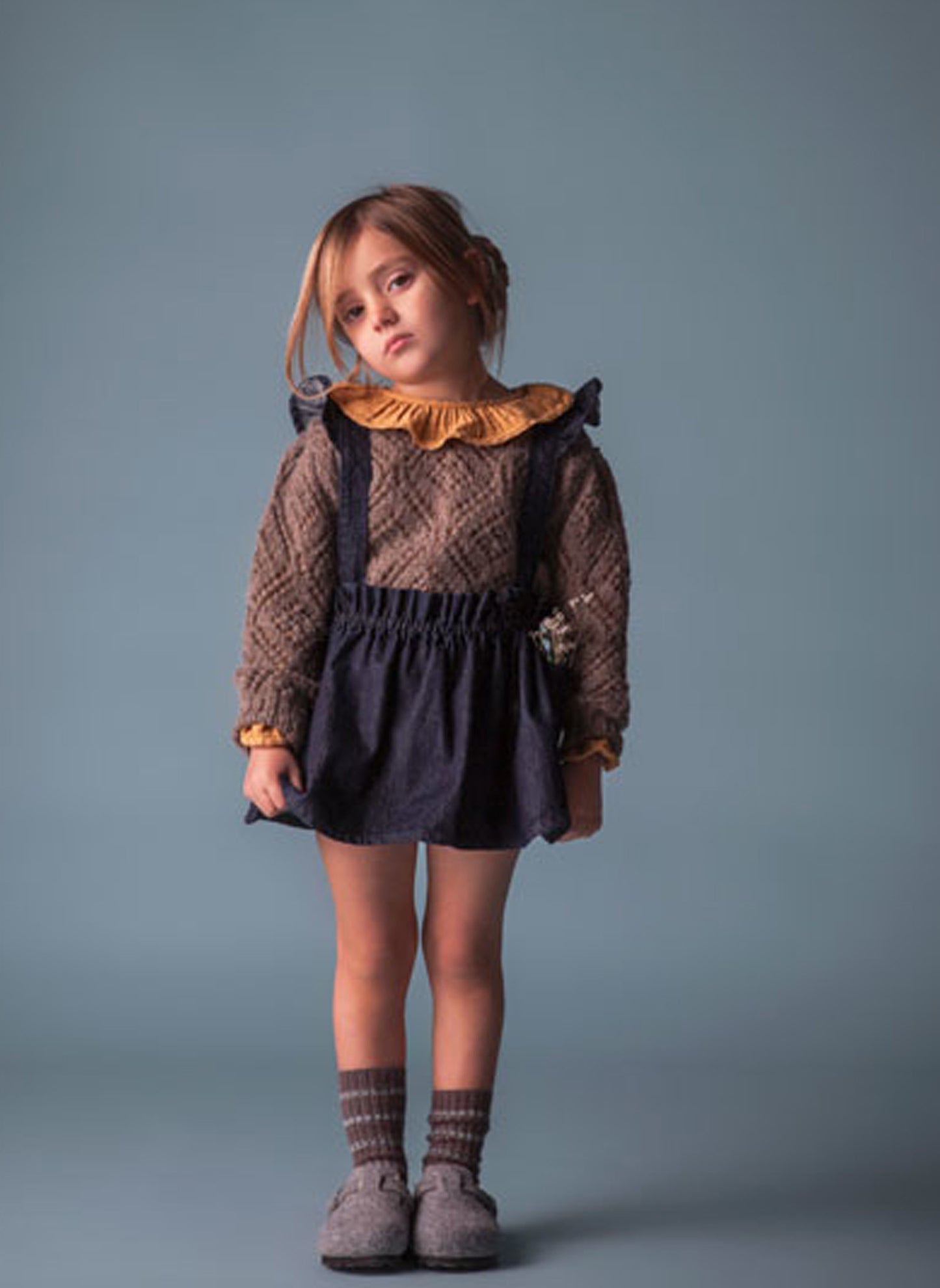 tocoto vintage denim dress Girls Dress Tocoto Vintage Denim (Size 10 left)