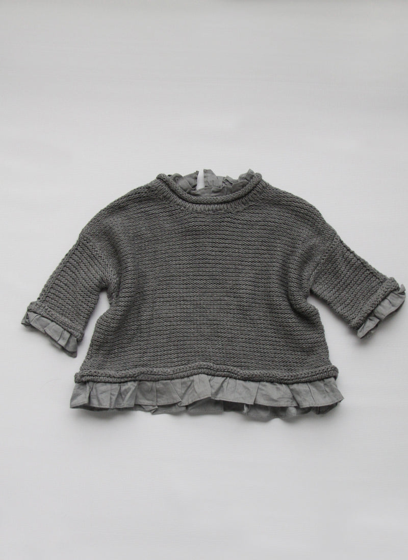 Vierra Rose Ines Sweater in Grey
