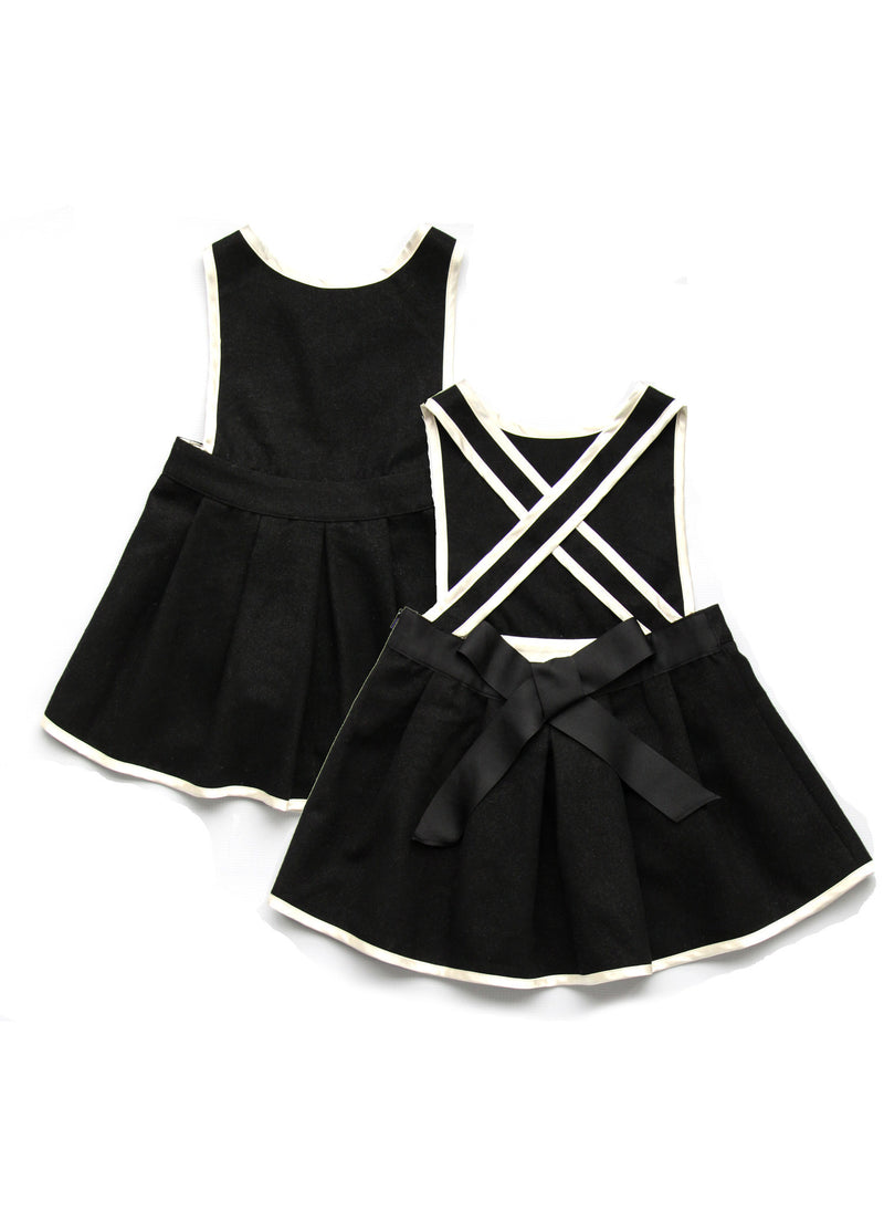 Vierra Rose Isla Jumper Dress in Black