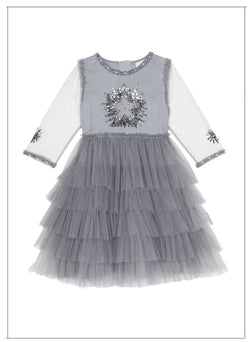Wild and Gorgeous Moon Dance Dress in Grey