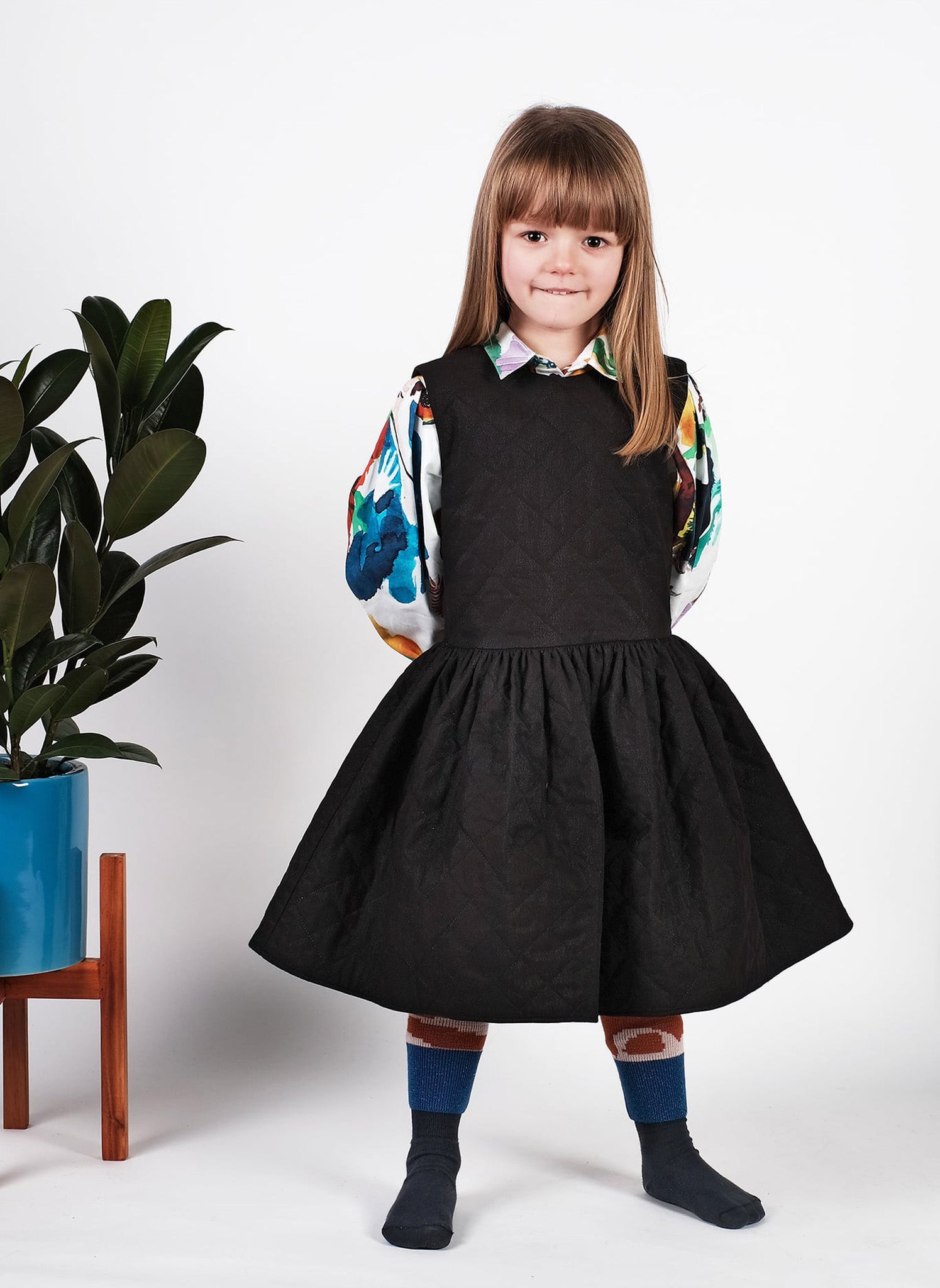 Wolf and Rita Adriana Dress in Black – Hello Alyss - Designer Children ...